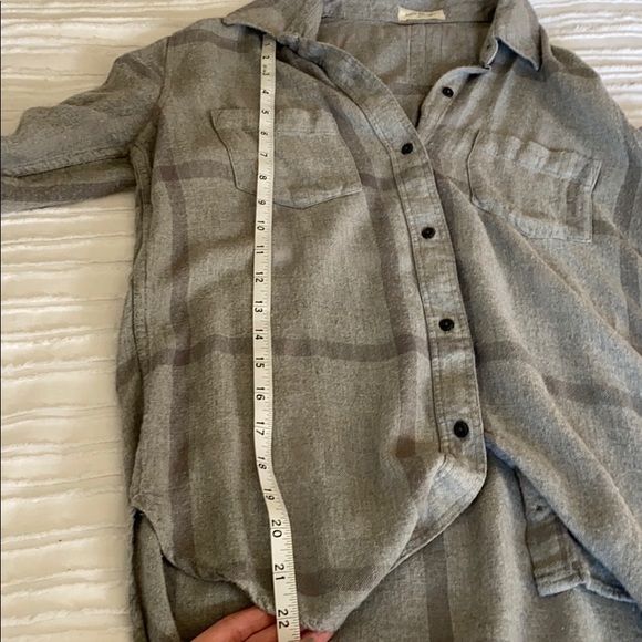 ❌SOLD Tobi Gray Plaid Flannel (Thread and Supply) - Picture 12 of 16